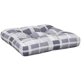vidaXL Blazine za palete sivo karo blago, (21416305) | Shoptok.si