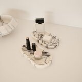  MAR07530302D White Bathroom Tray Set Cene