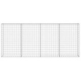  Gabionska stena s pokrovi iz pocinkanega jekla 200x20x85 cm, (21027450) | Shoptok.si