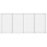  Gabionski zid s poklopcima od pocinčanog čelika 200 x 20 x 85 cm | shoptok.hr
