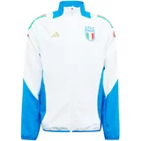 Adidas Športna jakna kraljevo modra / zelena / rdeča / bela