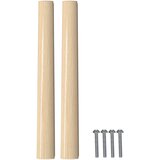  Ravna drška 12 pcs Boja prirodnog drva 130 x 25 x 30 mm | shoptok.hr