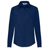 Fruit Of The Loom F17•LADIES LONG SLEEVE POPLIN SHIRT