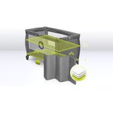 Lionelo putni krevetić 2u1 Stefi Plus, Grey White | shoptok.hr