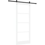  Klizna vrata ORKDAL Bijela i crna 93 x 232 cm | shoptok.hr