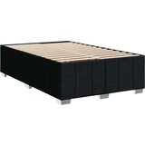 vidaXL Box spring postelja z vzmetnico črna 120x190 cm blago | Shoptok.si