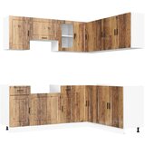  11-dijelni set kuhinjskih ormarića Porto konstruiranog drva | shoptok.hr