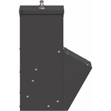 Hranilica za piliće Crna 20 x 25 x 35 cm Hladno valjani čelik | Eponuda.com