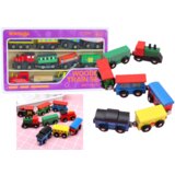  Wooden Trains Locomotives Magnet Set 12 Pcs | shoptok.hr