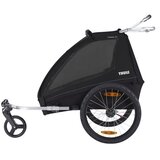 Thule Coaster XT dečja prikolica za bicikl i kolica - Black | Eponuda.com