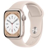 Apple SAT pametni, 1.69" LTPO OLED zaslon, vodootporan BT, WiFi - Watch Series 8 GPS 41mm Starlight | Eponuda.ba