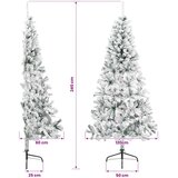  Umjetno božićno drvce s nogom 240 cm 300 LED lampica | shoptok.hr