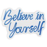 WALLXPERT dekorativna plastična led rasveta believe in yourself blue | ePonuda.com