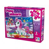 KS Games Igračka puzzle jumbo Unicorn JP31007 68x48cm 12 dijelova | Eponuda.ba