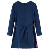  Dječja haljina s dugim rukavima modra 128 | shoptok.hr