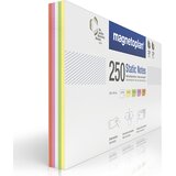 magnetoplan samolepilni lističi static notes, de 250 kosov, več barv, vxš 200 x 100 mm | Shoptok.si