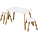 Kesper KSP17707 DEČIJI STO SA 2 STOLICE BELI Cene
