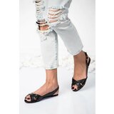 Fox Shoes Women's Black Sandals Cene
