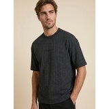 Sinsay Majica kratkih rukava herringbone s vezom | shoptok.hr