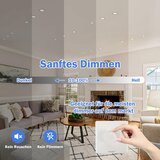 HEROMIND komplet 6 ultra ploskih vgradnih zatemnljivih led reflektorjev | Shoptok.si