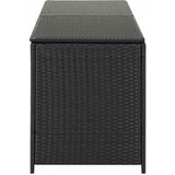  Vrtna kutija za pohranu od poliratana 200 x 50 x 60 cm crna | Eponuda.com