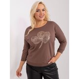 RELEVANCE Blouse-RV-BZ-9191.78-brown | Shoptok.si