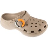 Crocs Nogavice Classic Platform Dipped Buckle Clog Bež Cene