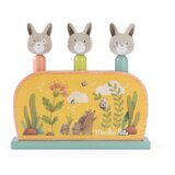 Moulin Roty Wooden Pop Up Toy Trois Petits Lapins skočna igračka 12m+ 1 kom Cijene
