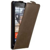 Cadorabo Ohišje, združljivo z Nokia Lumia 640 v kava rjava - Zaščitni ovitek v obliki flipa z magnetnim zapiranjem, (20562656) | Shoptok.si
