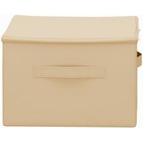  Kutija za spremanje 24 pcs Krem 50 x 30 x 25 cm Netkana tkanina | shoptok.hr