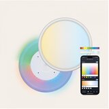 Ksix DUO stropna svjetiljka SmartLED, 42 cm, 24 W, 2.450 lumena, RGB-CCT, WiFi | shoptok.hr