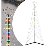 vidaXL Lučke za novoletno jelko 363 LED diod barvita 182 cm | Shoptok.si