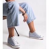 Gemre Blue Shiny High Jadwa Sneakers | Shoptok.si