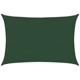  Jedro za zaštitu od sunca 160 g/m² tamnozeleno 5 x 6 m HDPE | shoptok.hr