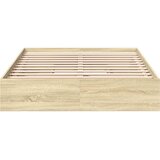  Okvir za krevet s ladicama boja hrasta 120x200 cm drveni Smeđa 120 x 200 cm | Shoptok.si