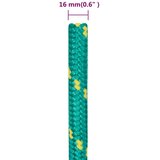  Brodski konop zeleni 16 mm 100 m od polipropilena | shoptok.hr