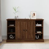  Komoda smeđi hrast 100x35,5x60 cm konstruirano drvo | shoptok.hr