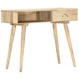 vidaXL Konzolna mizica 90x45x75 cm trden mangov les | Shoptok.si