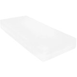  Dnevna postelja z vzmetnico 90x200 cm bela trdna borovina, (20647324) | Shoptok.si