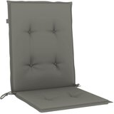  Jastuci za stolice 2 kom prošarano tamnosiva 100x50x4cm tkanina | shoptok.hr