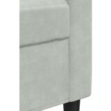 vidaXL 3-dijelni set sofa s jastucima svjetlosivi baršunasti | shoptok.hr