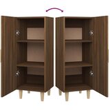  Komoda boja smeđeg hrasta 34,5x34x90 cm konstruirano drvo | shoptok.hr