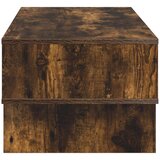  Klubska miza Dimljeni oreh 100 x 46 x 35 cm Konstruiran les, (5000120513) | Shoptok.si