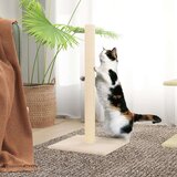 vidaXL Grebalica za mačke krem 35 x 35 x 70 cm | shoptok.hr