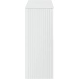  Konzolna stolica Prugasti Visoki Sjaj Bijeli 101 x 29 x 74 cm | Eponuda.com