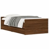  Okvir kreveta s ladicama boja hrasta 100 x 200 cm | Eponuda.ba