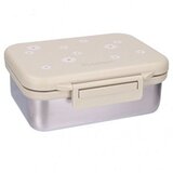 Kidzroom inox kutija za užinu s 2 pretinca - Nostalgia Beige Cijene