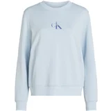 Calvin Klein Jeans Sweater majica plava / svijetloplava / bijela