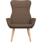  Stolica za opuštanje smeđa od tkanine | shoptok.hr