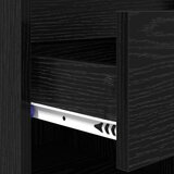  Ormar za cipele Crni hrast 102 x 36 x 60 cm Konstruirano drvo | shoptok.hr